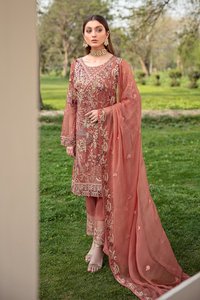 Trajes de Fiesta de Chifón de Alta Calidad para Mujer, Estilo Indio y Pakistaní, de Venta Caliente, de India y Pakistán - Product Image 2
