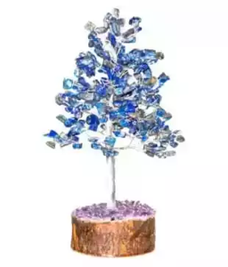 Árbol de lapislázuli Natural, potente árbol de cristal para activación de la mayor inteligencia y mejora la habilidad de las piedras preciosas - Product Image 5