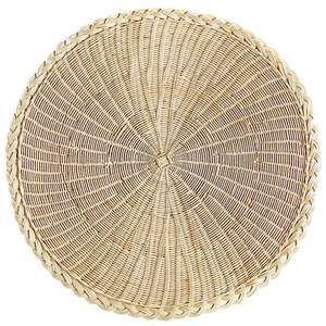 <b>Set</b> of Rustic Straw Round Placemats Luxury Handwoven Wedding Gift Home Decor 2020 Style - Product Image 1