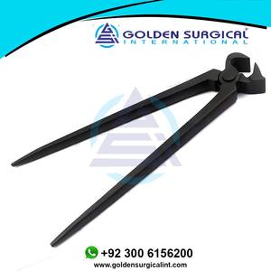 Instruments de soin des ongles pour chevaux et bovins Pinces à sabots de maréchal-ferrant 11.5 "Instruments à usage intensif pour chaussures de cheval vétérinaires - Product Image 2