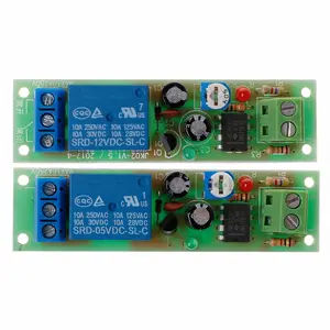 NE555 Relay DC 12V Hẹn Giờ Có Thể Điều Chỉnh Chậm Trễ Tắt Trên Thời Gian Chuyển Đổi Mô-đun Tiếp Sức