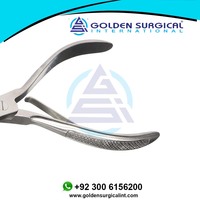 Pince à dents pour porcelets GOLDEN Jorvet, forceps d'extraction dentaire en acier inoxydable, modèle GSIB-100218, instruments vétérinaires