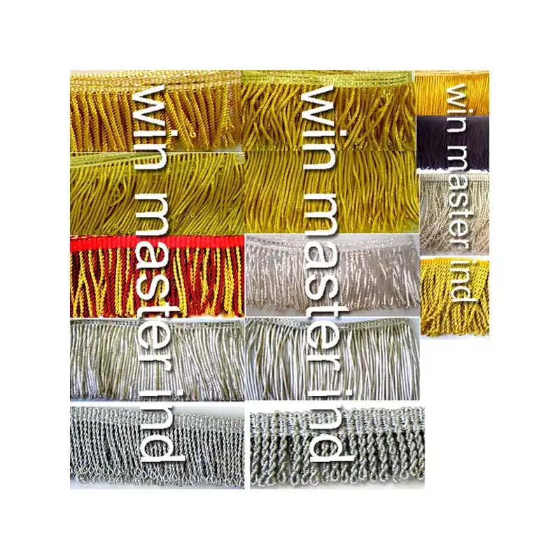 hot sales Decorative Gold Bullion Tassels Fringes Wholesale