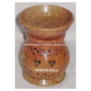 Beautiful Handcrafted Soapstone <b>Aroma</b> Oil <b>Diffuser</b> - Product Image 1