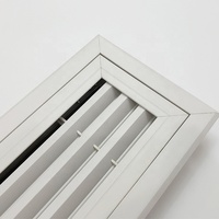 HVAC Grille de retour d'air en plastique PVC d'échappement d'air Filtre à charnière