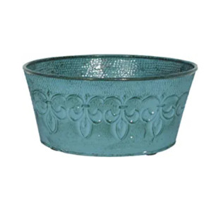 Maceta de árbol galvanizada al por mayor de alta calidad con Color negro sombreado para jardín, maceta de árbol de hierro para decoración de jardín con mango - Product Image 5