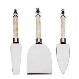 Juego de Cubiertos de Acero Inoxidable con Mango Galvanizado Multicolor, Juego de Queso de Lujo, Producción Casera, Diseño de Vajilla, Artículos para el Hogar - Product Image 3