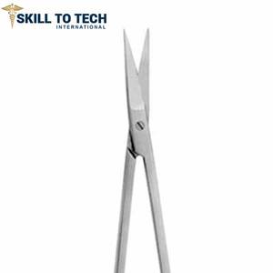 Ciseaux à Iris droits de haute qualité, ciseaux à Iris incurvés chirurgicaux avec ciseaux à Iris professionnels de chirurgie générale de meilleure qualité. - Product Image 6