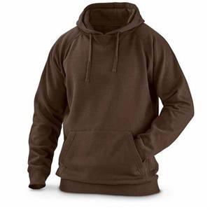 Sudadera con Capucha de Forro Polar Grueso para Hombre, con Bolsillo Canguro y Cordón Ajustable - Corte Regular, Estampado Personalizado para Otoño - Product Image 1