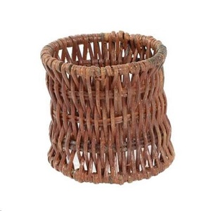 Nouvel arrivage : Anneau de serviette en rotin naturel écologique pour hôtel, maison, fête, support de vaisselle - Product Image 5