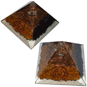 Jasperและทัวร์มาลีนOrgone Energyปิรามิด - Product Image 1
