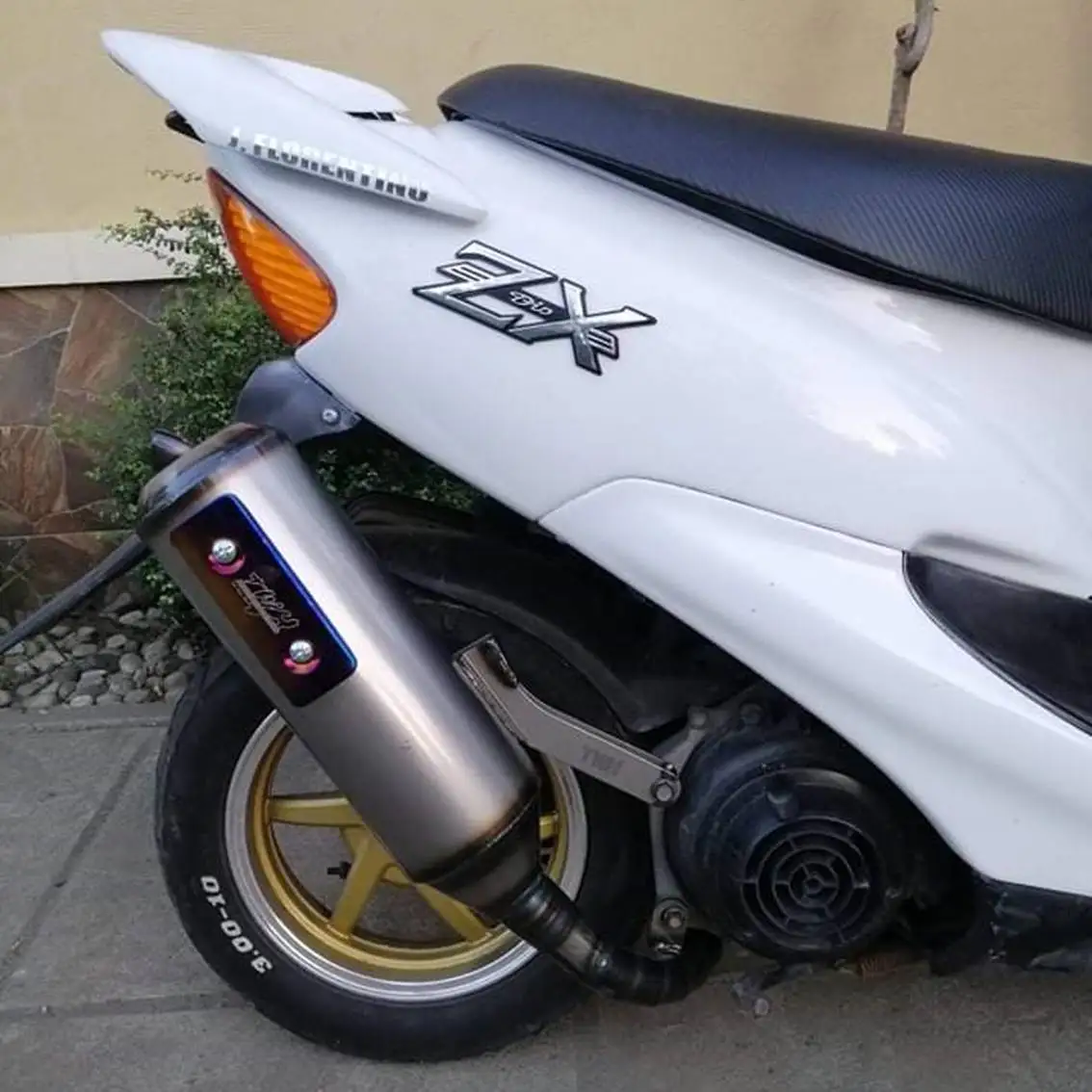 TWH DIO ZX TZ001 オートバイ レーシングマフラー エキゾーストパイプ