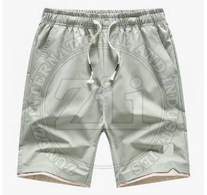 Pantalones Cortos Casuales para Hombre, Más Vendidos, de Algodón Ecológico, Transpirables, de Secado Rápido, Hechos a Medida para Adultos, Diseño Liso Teñido - Product Image 1