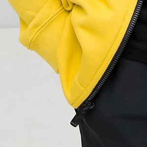 Wholesale Winter Zipper Fleece Custom Streetwear Cotton <b>Pullover</b> Knitted Wholesale plus Size <b>Men's</b> Hoodies Full Zip Up - Product Image 5