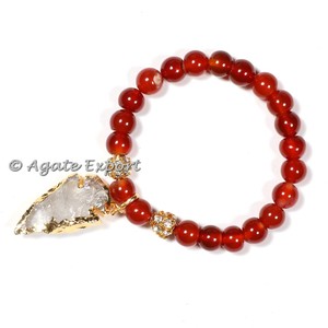 New Design Gemstone Red Carnelian Arrowhead <b>Bracelets</b> - Product Image 1