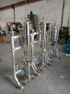 Estrattore a circuito chiuso butano in acciaio inossidabile da 2 libbre con serbatoio di recupero da 50 libbre - Product Image 6