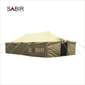 Tente en toile de luxe extérieur quatre saisons imperméable de haute qualité vert kaki cadre en acier conception du désert arabe tente d'une chambre - Product Image 2