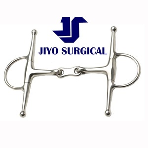 Broca de serpiente de caballo para mejilla completa, con losange, Unión doble gruesa, ovalada, acero inoxidable - Product Image 2