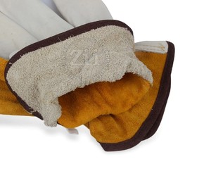 Vente en gros de gants de travail professionnels en cuir anti-impact et ignifuges à bas prix - Product Image 3