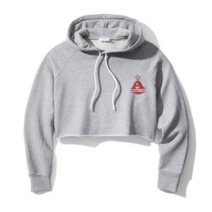 Sudadera con capucha para mujer, de manga larga, Color negro, con Logo personalizado, ropa para Parte Superior Femenina, OEM - Product Image 5