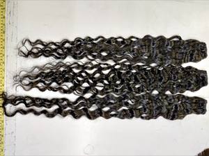 100% Virgin Indian Tight Curly <b>Machine</b> Weft Bundles Raw Unprocessed Temple Hair <b>Weave</b> Single Donor Hair Vendor 100% - Product Image 6