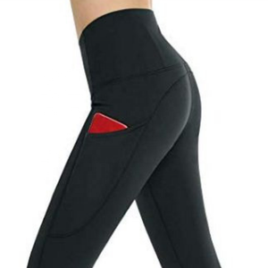 Mallas de cintura alta personalizadas para mujer, mallas para gimnasio, yoga, entrenamiento, deporte, cintura cruzada - Product Image 2