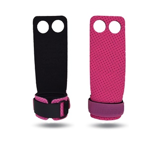 Poignées de musculation à 3 trous avec logo personnalisé, pour la musculation, le fitness, la musculation en salle, le cross-training - Product Image 5
