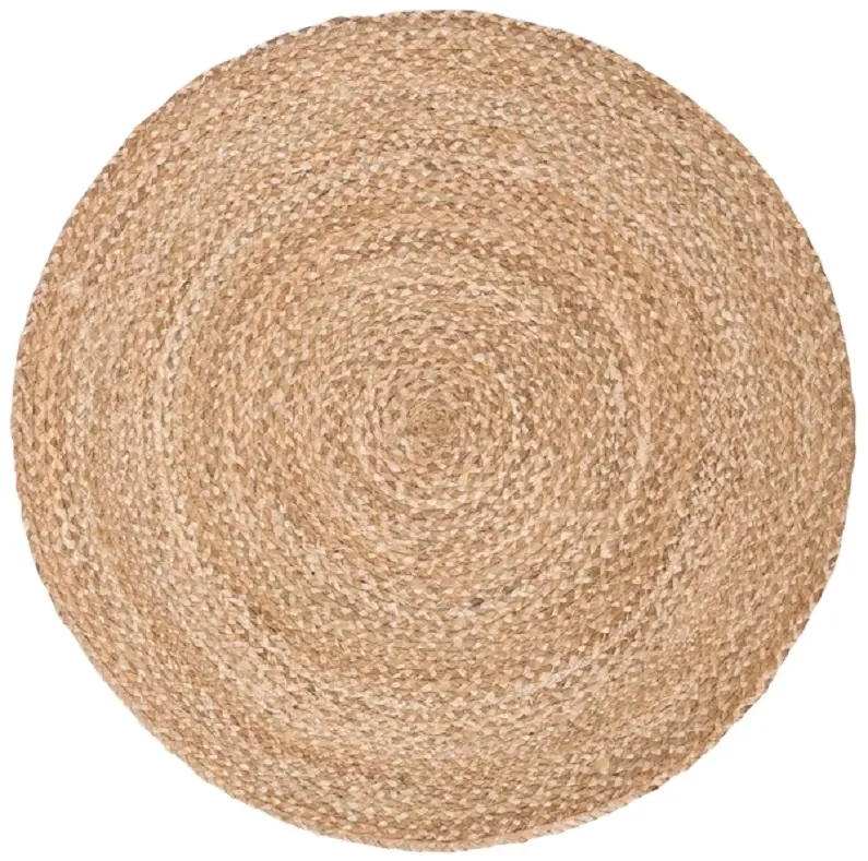 Hand geflochtene Teppiche in Sonder größe aus Seegras-Teppich aus natürlichem Material