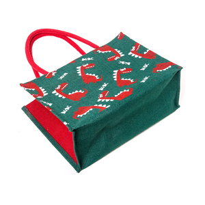 กระเป๋าช้อปปิ้งปอกระเจาทำมือกระเป๋าอเนกประสงค์แบบใช้ซ้ำได้และย่อยสลายได้กระเป๋าซิปหูหิ้ว - Product Image 5