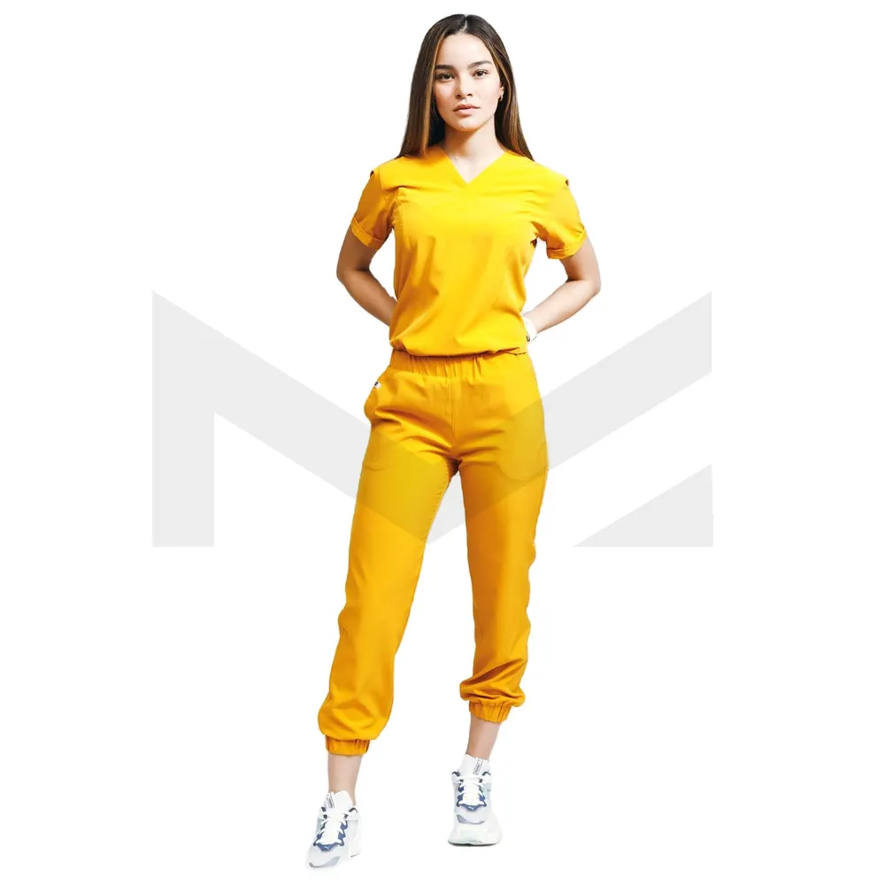 Hot Sale Anti Wrinkle Washable Soft Nurse Scrubs Hospital Medical Scrubs Women Nursing Jogger Scrubs Uniforms Sets