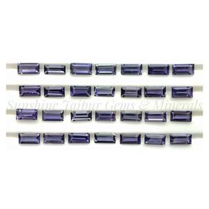 1.50X3mm Baguette Cut Natural IOLITE Venta al por mayor Precio de fábrica Piedra preciosa suelta facetada de alta calidad por pieza NATURAL IOLITE - Product Image 2