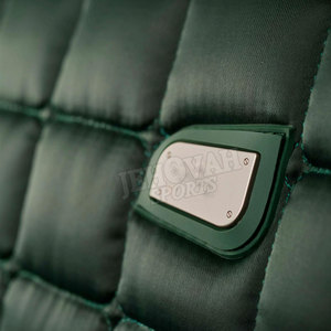 แผ่นรองอานม้าปักลายกระโดดพร้อมผ้าซับใน อุปกรณ์ขี่ม้าสำหรับทุกฤดู - Product Image 2