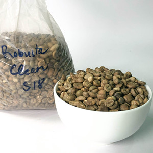 Organic Green <b>Robusta</b> <b>Coffee</b> <b>Beans</b> S16-Bulk Dried Raw <b>Beans</b> for Drinking - Product Image 2