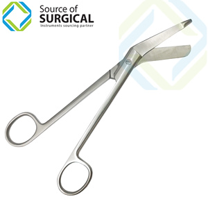 Tijeras de vendaje Lister de acero inoxidable de 200 mm Fuente de alimentación manual Tijeras de vendaje de metal con maquinaria - Product Image 1