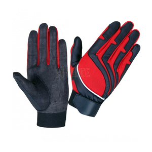 Customized Leather Non-Slip Softball Batting <b>Gloves</b> <b>with</b> Hook and Loop Closure High Quality Professional Team Player <b>Gloves</b> - Product Image 6