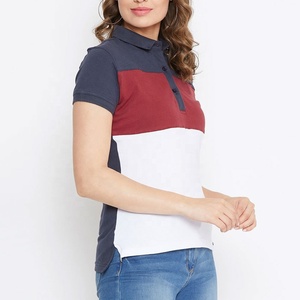 High Quality Customized Women's for <b>Polo</b> <b>Shirt</b> <b>Slim</b> <b>Fit</b> Breathable Casual Solid Multiple Logo Making Options for Unique Brand - Product Image 2