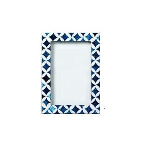 Cadre photo moderne en céramique écologique, fait main, de luxe, en corne et os, artisanat indien de haute qualité, vente en gros pour la maison - Product Image 1