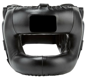 Haute qualité en gros Arts martiaux couvre-chef double Sport garde mousse Taekwondo boxe tête garde cuir et ABS matériel - Product Image 1