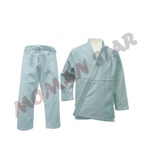 Uniforme de pratique du zbano bleu/russe, ensemble d'arts martiaux - Product Image 4