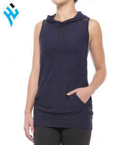 Nouvelle arrivée 2025 Logo personnalisé 100% coton fitness respirant vêtements de yoga formation Singlet débardeur - Product Image 1
