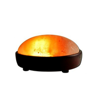 Lampes Dôme de Détoxification des Pieds au Sel de l'Himalaya – Pack Complet avec Cordon Électrique, Ampoule, Matériaux Biologiques, Masseur de Pieds Sculpté, Décoration d'Intérieur