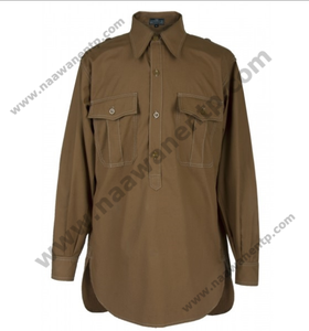 WW2 OEM Designers Service Customizable Requirement Logo Historical Reproduction Uniforms Brown <b>Shirts</b> - Product Image 4