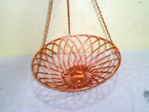 New Design Hot Sale Iron Storage Metal Mesh Grid Fruits Flower Mini <b>Basket</b> for Home Decoration - Product Image 4