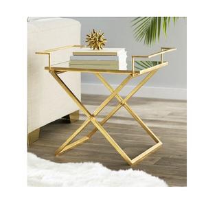 Metal And <b>Glass</b> Living Room Side <b>Table</b> New Design Customized Size And Shape Coffee Tea <b>Table</b> For Hot Selling - Product Image 5