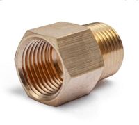 Raccords de tuyauterie mâles OEM personnalisés en laiton NPT BSP BSPT, connecteur rapide, adaptateur de bouchon d'extrémité de tube 1/4" 3/8 pouce 1/2 pouce