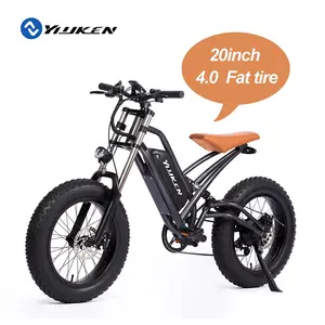 الجملة 20 بوصة الدهون الاطارات 13Ah 48V الترابية دراجة كهربائية جبلية/دراجة كهربائية