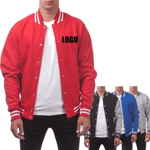 Chaqueta Universitaria de Béisbol Personalizada Directamente de Fábrica, Chaqueta Universitaria Unisex de Lana y Cuero de Primera Calidad para Hombre - Product Image 1