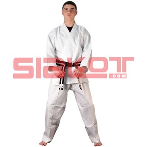 Uniforme de Karate de la Mejor Calidad, Elástico, 100% Algodón, Ligero y Transpirable - Product Image 1
