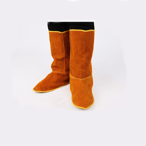 Công Việc Hàn Da Tạp Dề Với Tay Áo Nặng Ngọn Lửa Da/Hàn Áo Khoác Hàn Pant Và Shoze - Product Image 4