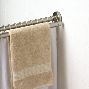 Customized old red bronze double <b>shower</b> curtain <b>rod</b> - Product Image 1